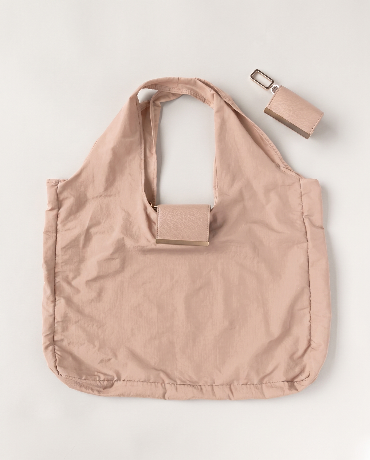 Totelle keychain tote — Blush