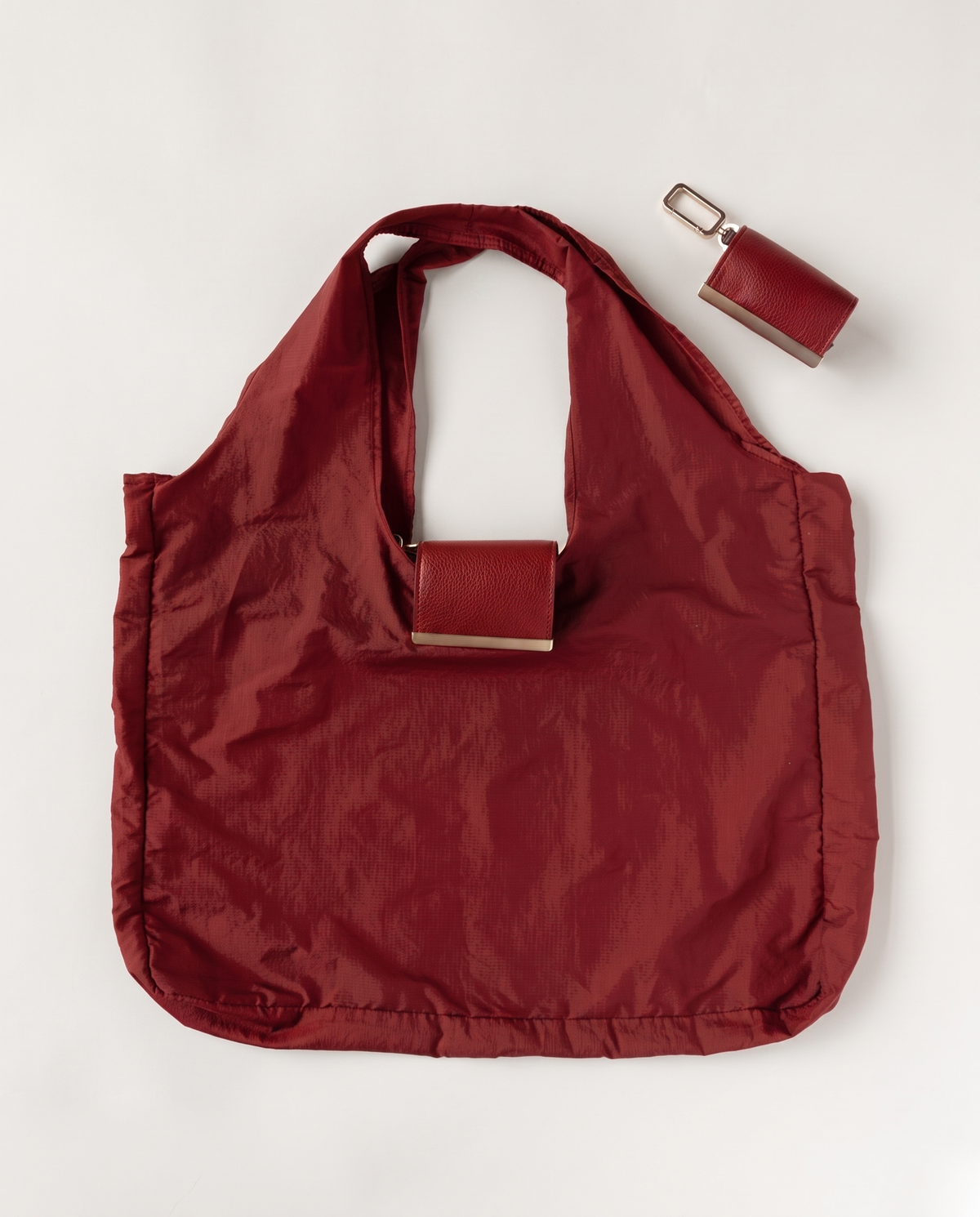 Totelle keychain tote — Clay